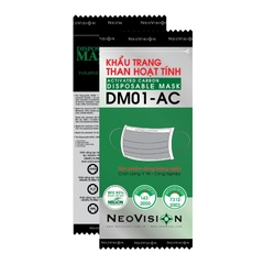 Khẩu trang hoạt tính 4 lớp NEOVISION DM01-AC