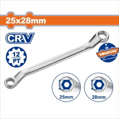 Cờ lê 2 đầu vòng cong 25x28mm WadFow WSA3111