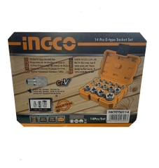 Bộ 14 đầu tuýp ngôi sao INGCO HKTETS0114 chính hãng