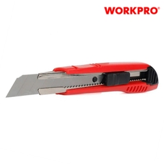 Dao rọc giấy bằng nhựa, chiều rộng lưỡi dao 18mm Workpro WP212013