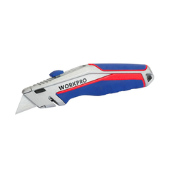 Dao tiện ích có lưỡi cắt, lưỡi dao thu vào được và có thể thể thay đổi nhanh chóng Workpro - WP213014