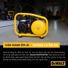 MÁY NÉN KHÍ KHÔNG DẦU DEWALT 11L DXCM3301181
