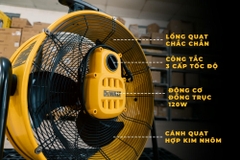 Quạt Công nghiệp Dewalt 20″ DXF2035