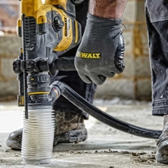Bộ Hứng Thu Bụi Dùng Cho Máy Khoan Búa Sds-plus Có Dây Và Không Dây Dewalt DWH201D-XJ