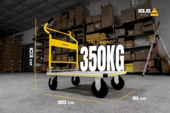 Xe Đẩy Hàng 4 Bánh Gấp Gọn 350kg Stanley PC512
