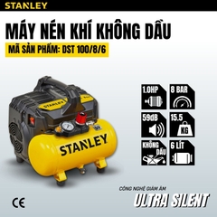Máy nén khí không dầu Stanley 6L DST100/8/6