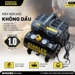 Máy Nén Khí Mini Không Dầu 6 Lít Stanley DST101/8/6