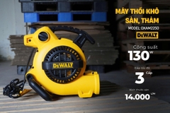 Máy thổi khô thảm, sàn Dewalt DXAM2250 130W