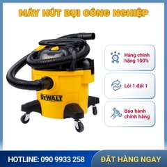 Máy hút bụi công nghiệp 3000W – 4HP 23L Dewalt 3 chức năng DXV23P