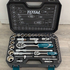 Bộ tuýp 44 chi tiết Total THT421441 chính hãng