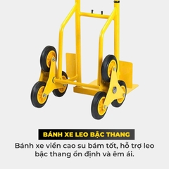 Xe Đẩy Hàng Leo Bậc Thang 120kg Stanley FT521