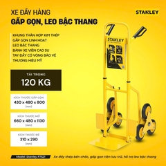 Xe Đẩy Hàng Leo Bậc Thang 120kg Stanley FT521