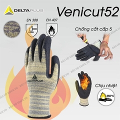 Găng tay bảo hộ Deltaplus Venicut52 cấp độ 5