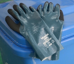 Găng tay chống dầu hóa chất Wonder Grip WG-528L phủ nitrile