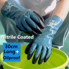 Găng tay chống dầu Wonder Grip WG-528L phủ nitrile