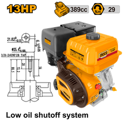 Động Cơ Nổ Dùng Xăng 13HP INGCO GEN1882