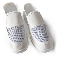 Giày Phòng Sạch ESD 4 Lỗ Lưới Trên