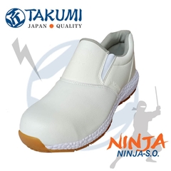 Giày Bảo Hộ Chống Tĩnh Điện Takumi Ninja-S.O. (Trắng)