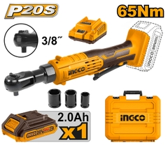 Máy Siết Bu Lông Góc Dùng Pin 20V-65Nm INGCO CDRLI2060152