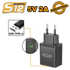 Đầu Sạc 5V/2A INGCO FCLI120502