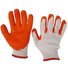 Găng Tay Sợi Phủ Cao Su Một Mặt Dày 60g