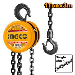 Bá Lăng Xích 1 Tấn Độ Cao Nâng 3m INGCO HCBK0101