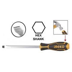 Tua vít dẹp đuôi lục giác PH2 :6.mm  INGCO  Xsafe