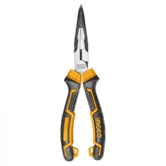 Kìm Mũi Cong Có Trợ Lực 8 inch/200mm INGCO HHBNP28201