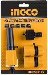 Bộ 5 đầu nối nhanh máy xịt rửa INGCO HHCS05122