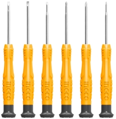 Bộ tuốc nơ vít chính xác 6 chi tiết Ingco HKSD0618