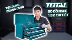 [Sale 8/8] Bộ Đồ Nghề 132 Chi Tiết Total THPTCS71321