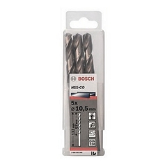 Mũi Khoan INOX HSS-Co 10.5mm (Hộp 5 Mũi) Bosch 2608585900