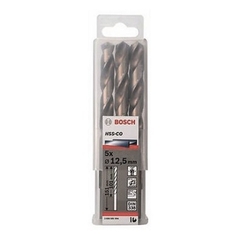 Mũi Khoan INOX HSS-Co 12.5mm (Hộp 5 Mũi) Bosch 2608585904