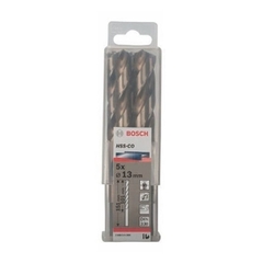 Mũi Khoan INOX HSS-Co 13mm (Hộp 5 Mũi) Bosch 2608585905