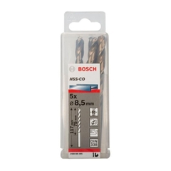 Mũi Khoan INOX HSS-Co 8.5mm (Hộp 5 Mũi) Bosch 2608585895