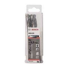 Mũi Khoan INOX HSS-Co 9.5mm (Hộp 5 Mũi) Bosch 2608585897
