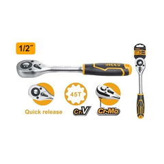 Cần Siết 2 Chiều 1/2 Inch Tay Cầm 260mm INGCO HRTH0812