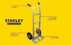 Xe Đẩy Hàng 2 Bánh Chuyên Dụng Công Nghiệp 200kg Stanley HT513