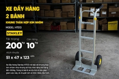 Xe Đẩy Hàng 2 Bánh Chuyên Dụng Công Nghiệp 200kg Stanley HT513