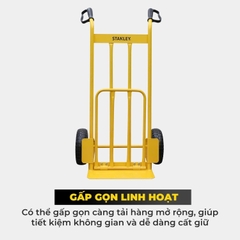 Xe đẩy hàng 2 bánh Stanley-USA HT535