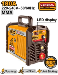 Máy Hàn Điện Tử MMA 180A 89V INGCO ING-MMA18028