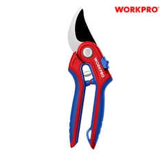Kéo cắt tỉa cành, tay cầm bằng nhựa, lưỡi dao SK5, kích thước: 8 inches Workpro - WP332009