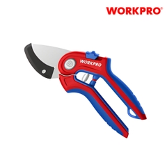 Kéo cắt tỉa cành, tay cầm nhựa, lưỡi dao SK5, 8 inches Workpro - WP332010