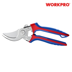Kéo cắt tỉa cành, tay cầm bằng nhựa, lưỡi dao 50CR-V, kích thước: 8.5 inches Workpro - WP332013