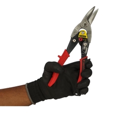 Kéo cắt tôn MAXSTEEL mũi cong trái 10in - cán đỏ STANLEY 14-562-22