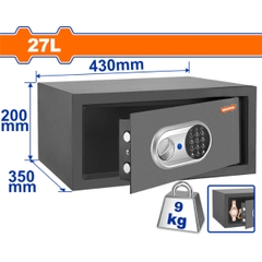 Két sắt điện tử 20x43x35cm WadFow WEB1535