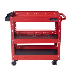 Khay đựng chai xe đẩy CSPS 03 ngăn - 71cm màu đen