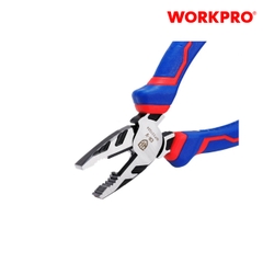 Kìm điện bằng thép CR-V  8 inch 200mm Workpro - WP231026