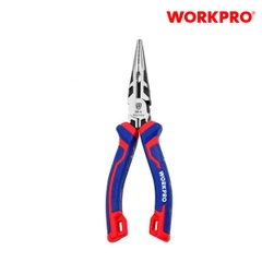 Kìm mỏ nhọn bằng thép CR-V, kích thước 8 inches (200mm) Workpro WP231021