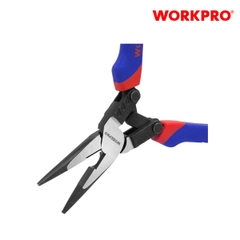 Kìm mỏ nhọn 8 inch 200mm loại tốt Workpro - WP231088